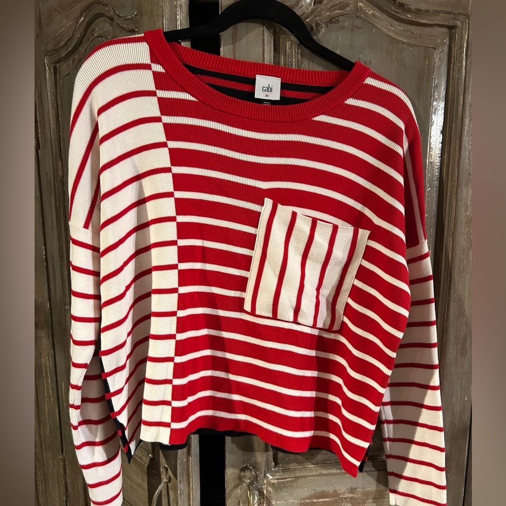 CAbi Pocket Pullover Sweater